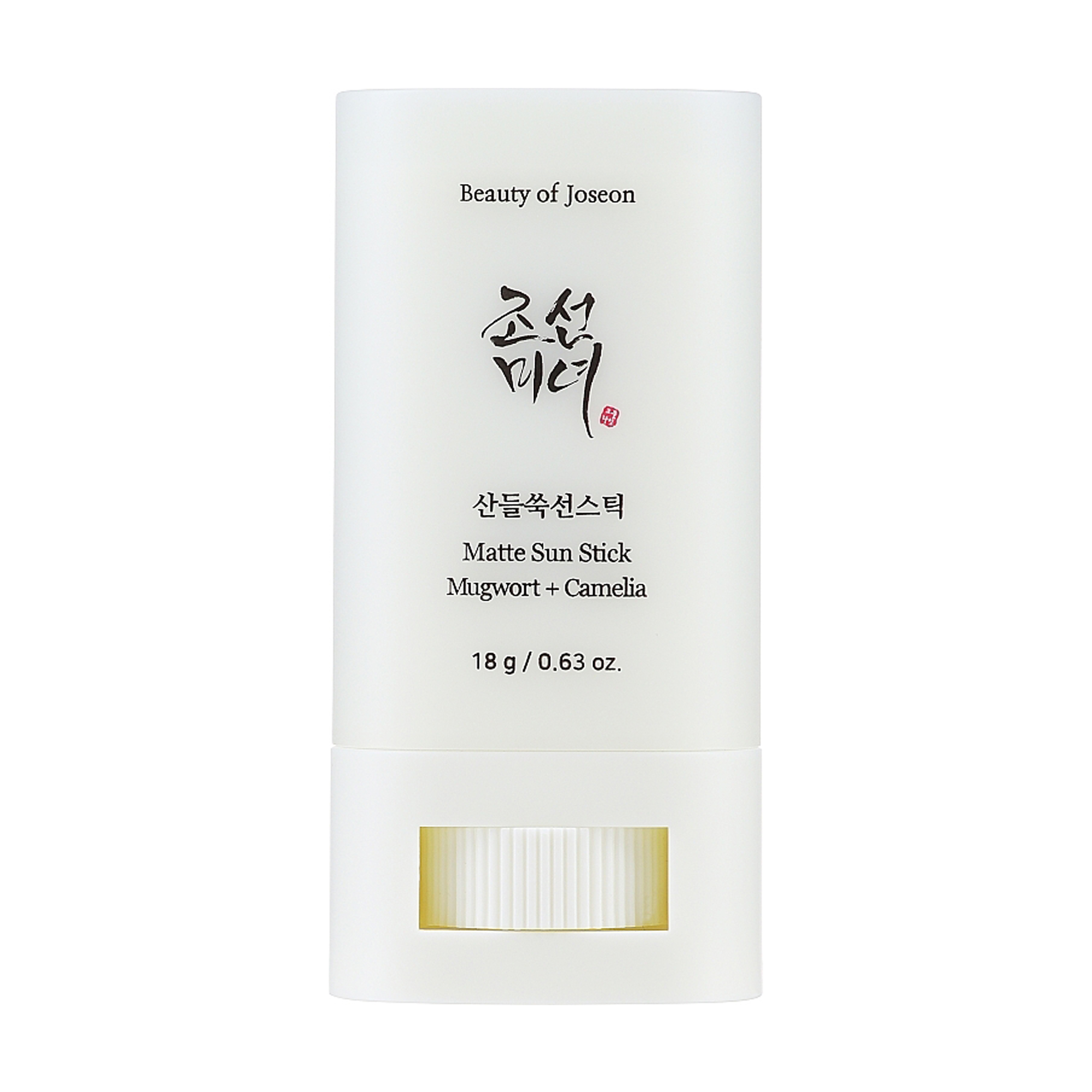 Матовий сонцезахисний стік для обличчя Beauty Of Joseon Matte Sun Stick Mugwort + Camelia, SPF 50+ PA++++, 18 г